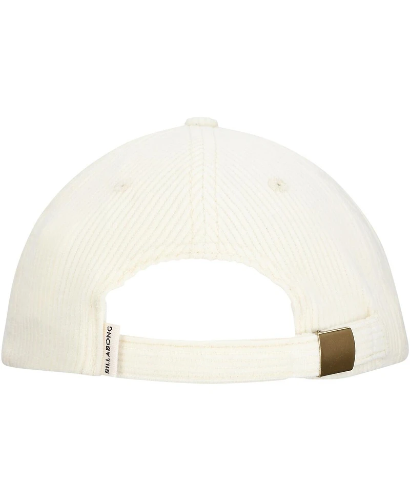 Billabong Women's White Dad Feelin Free Adjustable Hat