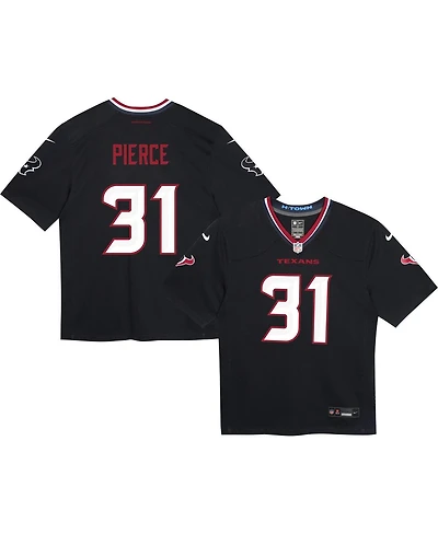 Nike Baby Boys and Girls Dameon Pierce Navy Houston Texans Team Player Game Jersey