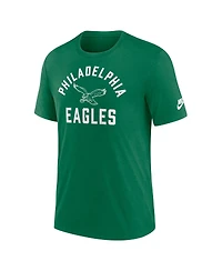 Nike Men's Midnight Green Philadelphia Eagles Favorable Timeline Tri-Blend T-Shirt