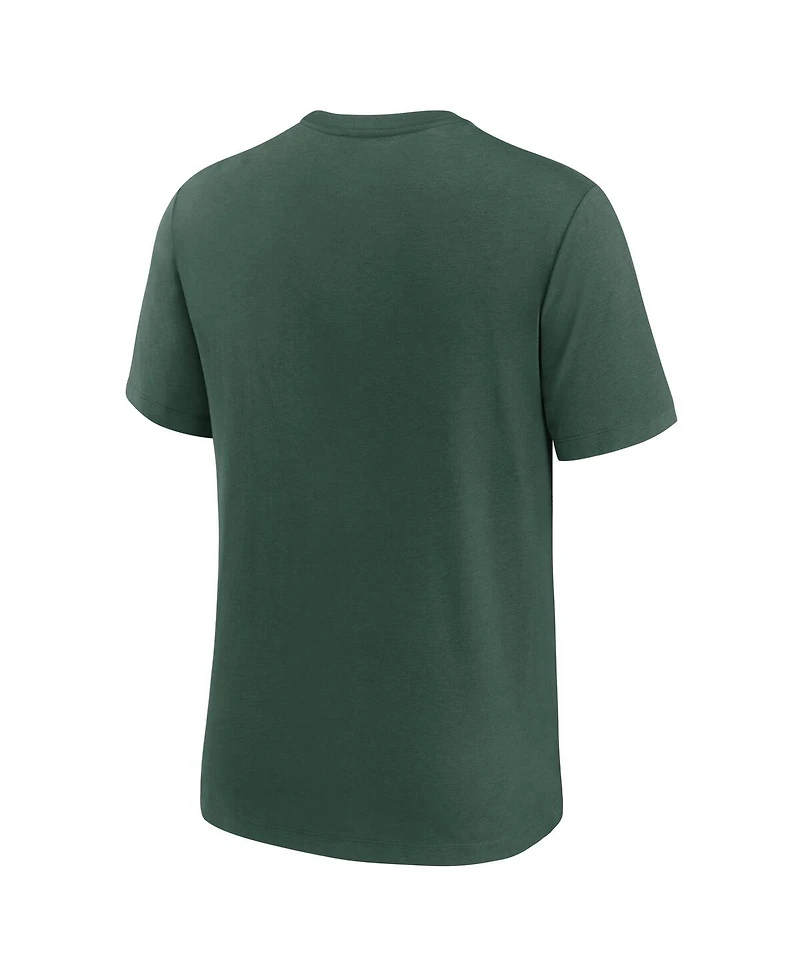 Nike Men's Green Bay Packers Favorable Timeline Tri-Blend T-Shirt