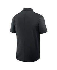 Nike Men's Black Pittsburgh Steelers Rewind Victory Performance Polo Shirt