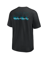 Nike Men's Black Jacksonville Jaguars Dominate the Game Essential Max90 T-Shirt