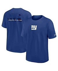 Nike Men's Royal New York Giants Dominate the Game Essential Max90 T-Shirt