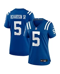 Nike Women's Anthony Richardson Sr. Royal Indianapolis Colts Team Game Jersey