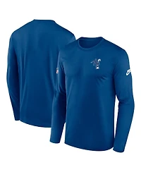 Nike Men's Royal Indianapolis Colts Legend Small Logo Performance Long Sleeve T-Shirt