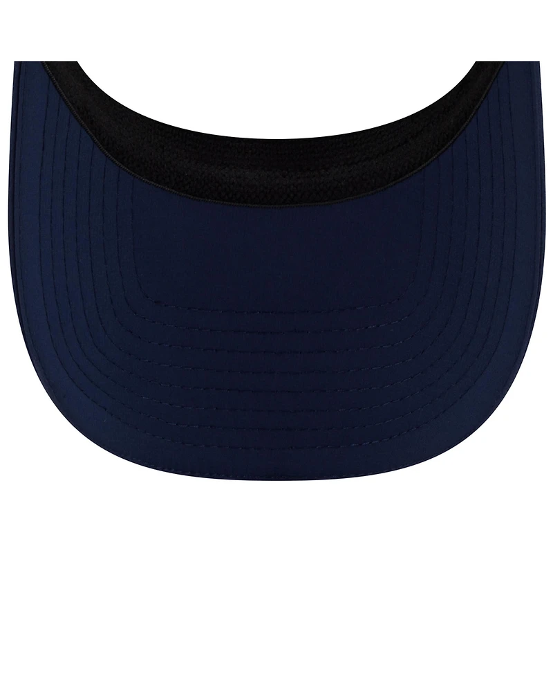 New Era Men's White/College Navy Seattle Seahawks 2025 Nfl Training Camp Adjustable Visor Hat