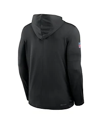 Nike Men's Minnesota Vikings Sideline Pure Fury Performance Long Sleeve Hoodie T-Shirt