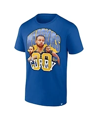 Fanatics Men's Stephen Curry Royal Golden State Warriors Notorious 4.0 T-Shirt