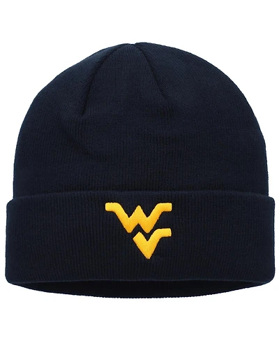 Top of the World Men's Navy West Virginia Mountaineers Logo Cuffed Knit Hat