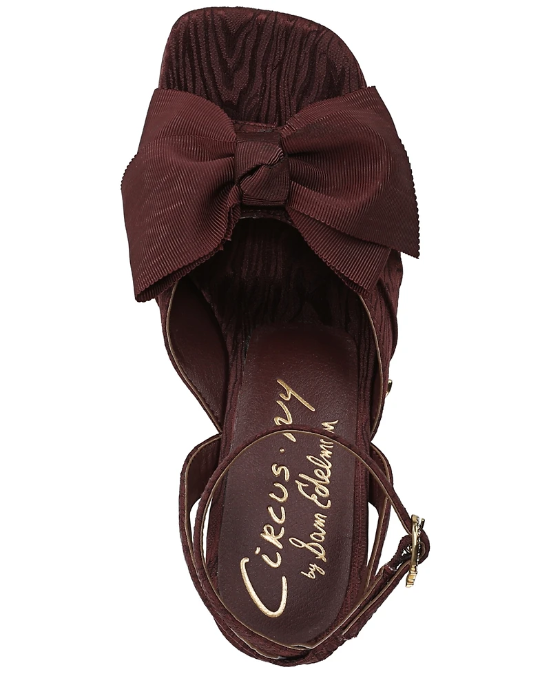 Circus Ny by Sam Edelman Women's Wilma Bow Dress Sandals