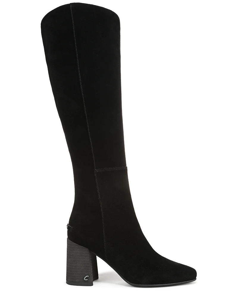 Circus Ny by Sam Edelman Women's Billie Knee-High Block-Heel Dress Boots