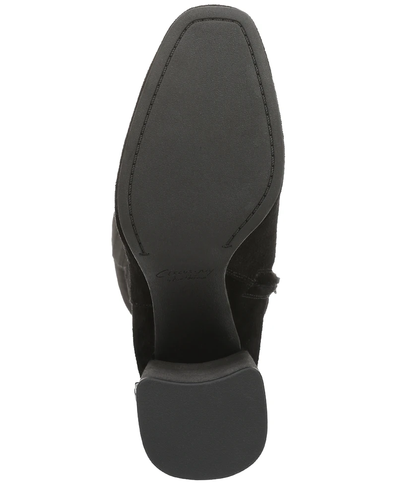 Circus Ny by Sam Edelman Women's Brigid Wide-Calf Over-the-Knee Block-Heel Boots