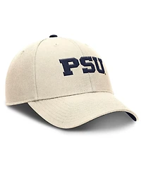 Nike Men's Natural Penn State Nittany Lions Rise Primetime Performance Trucker Adjustable Hat