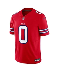 Nike Men's Keon Coleman Red Buffalo Bills Alternate Vapor F.u.s.e. Limited Jersey