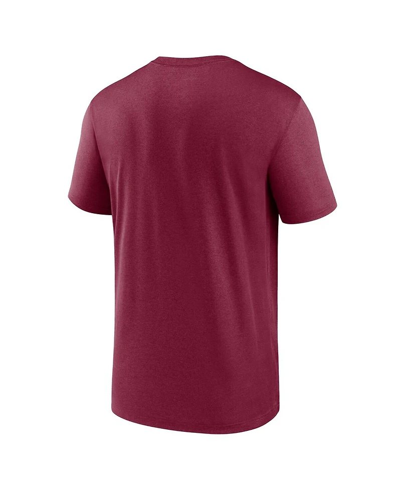Nike Men's Garnet Florida State Seminoles Campus Shadow Legend Performance T-Shirt