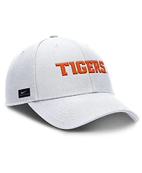 Nike Men's White Clemson Tigers 2025 On-Field Rise Performance Adjustable Hat
