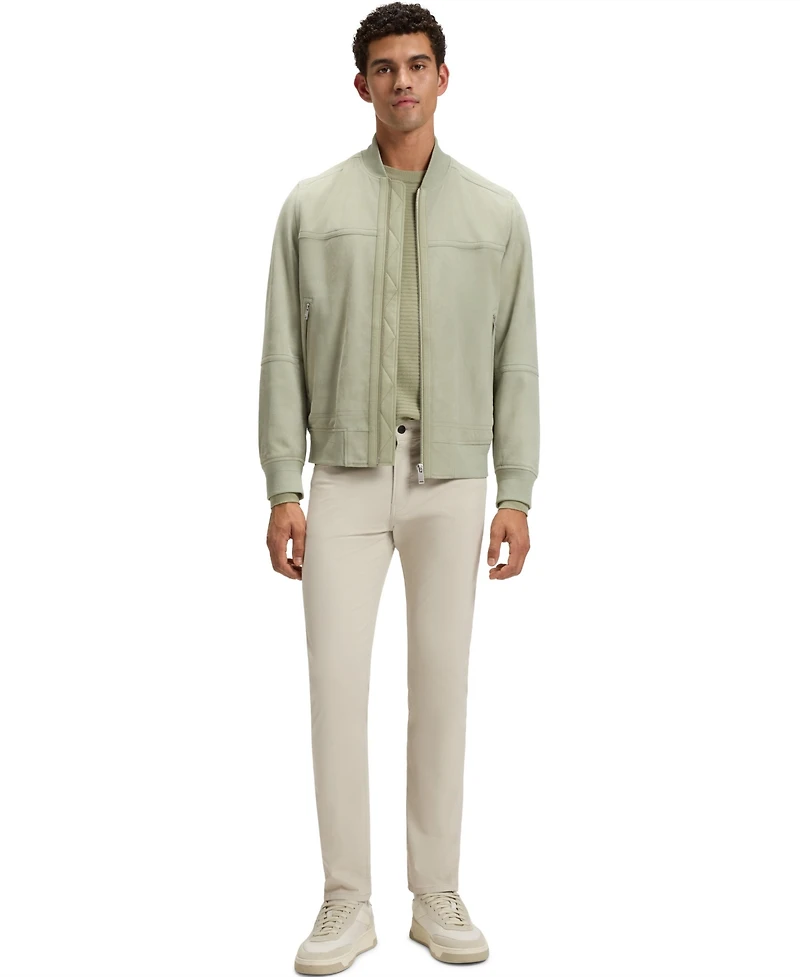 Boss by Hugo Men's Stretch-Cotton Moleskin Slim-Fit Pants