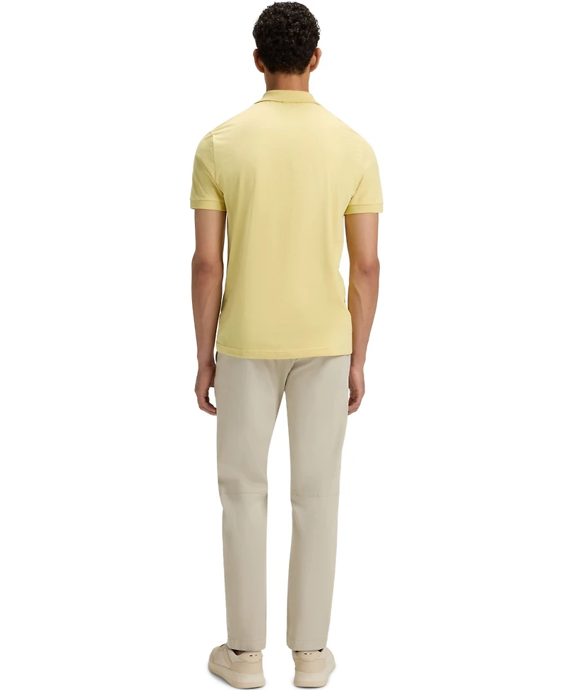 Boss by Hugo Men's Slim-Fit Stretch-Cotton Polo Shirt