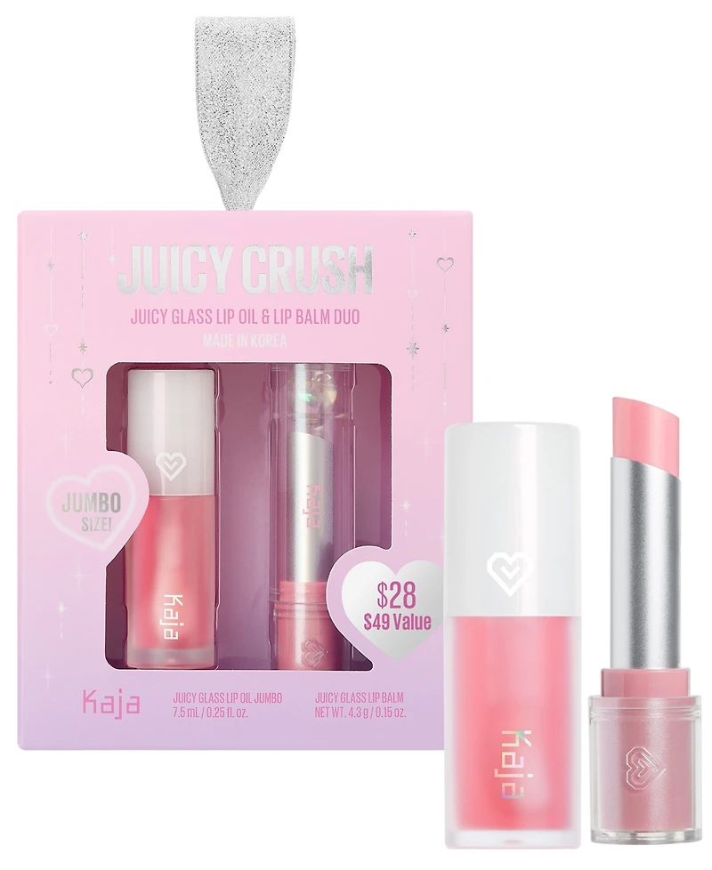 Kaja 2-Pc. Juicy Crush Juicy Glass Lip Oil & Lip Balm Set