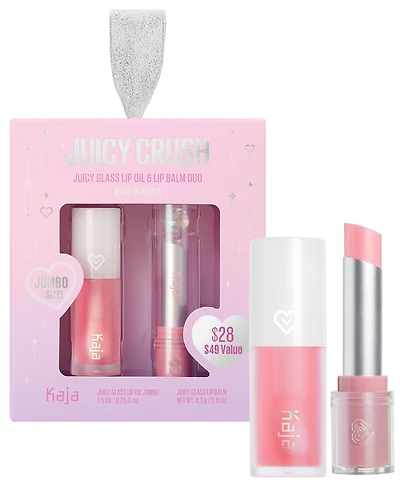 Kaja 2-Pc. Juicy Crush Juicy Glass Lip Oil & Lip Balm Set