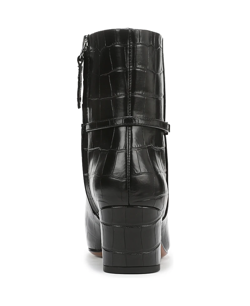 Franco Sarto Women's Saydie Square Toe Pull On Short Boots