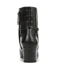 Franco Sarto Women's Saydie Square Toe Pull On Short Boots