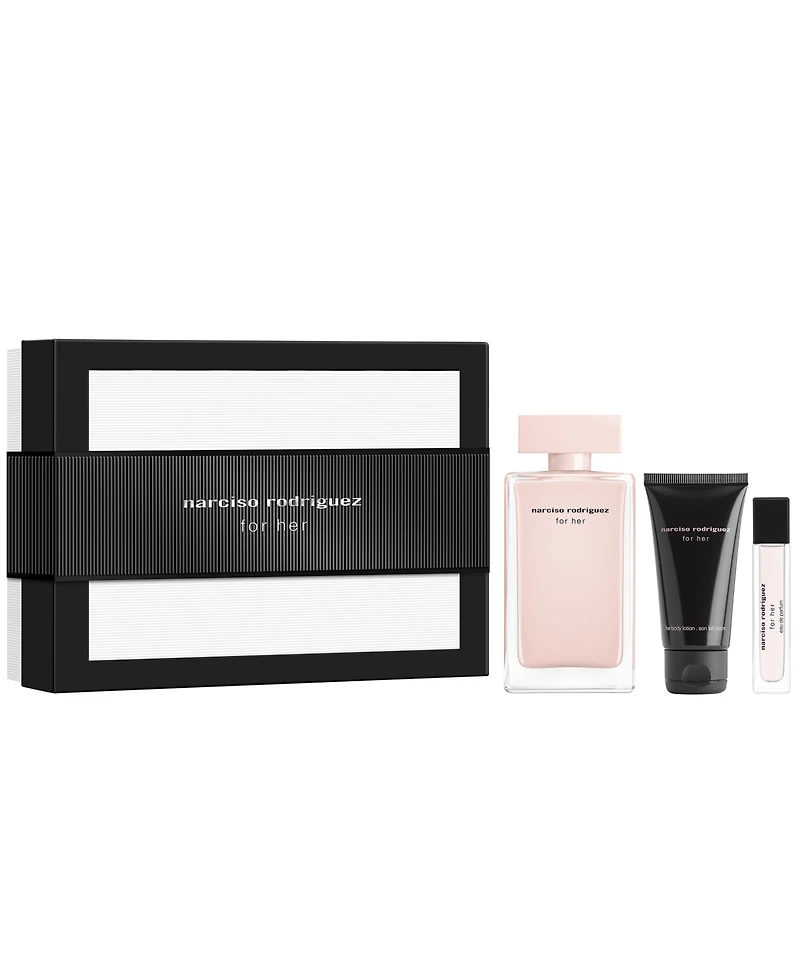 Narciso Rodriguez 3-Pc. For Her Eau de Parfum Gift Set