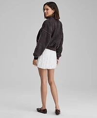 And Now This Women's Lace Bubble-Hem Mini Skirt, Macy's Exclusive