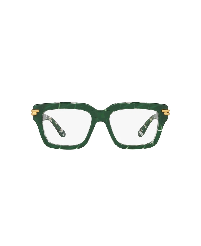 Bottega Veneta Unisex Rectangle Eyeglasses, 6J000452