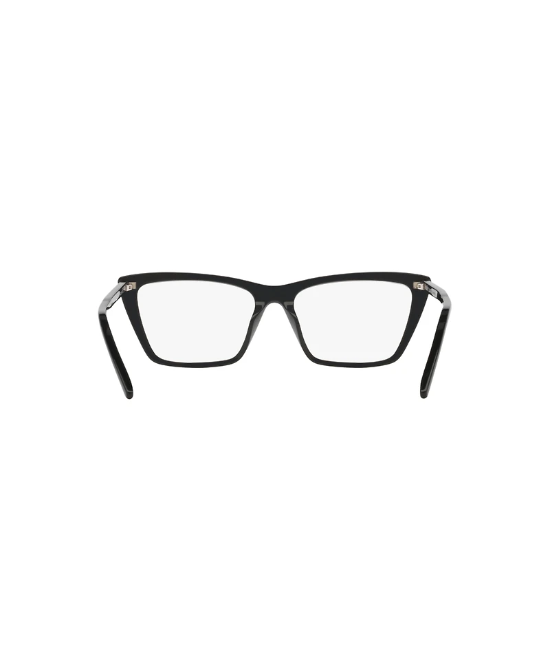 Saint Laurent Women's Rectangle Mica Thin Opt Eyeglasses, YS000618