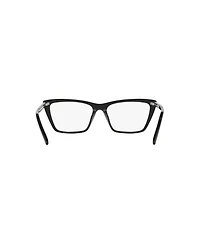 Saint Laurent Women's Rectangle Mica Thin Opt Eyeglasses, YS000618