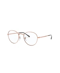 Ray-Ban Unisex Round Metal Optics Eyeglasses