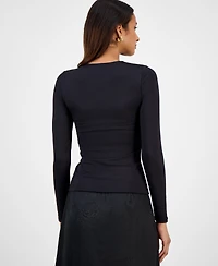 And Now This Women's Second Skin Crewneck Top, Macy's Exclusive