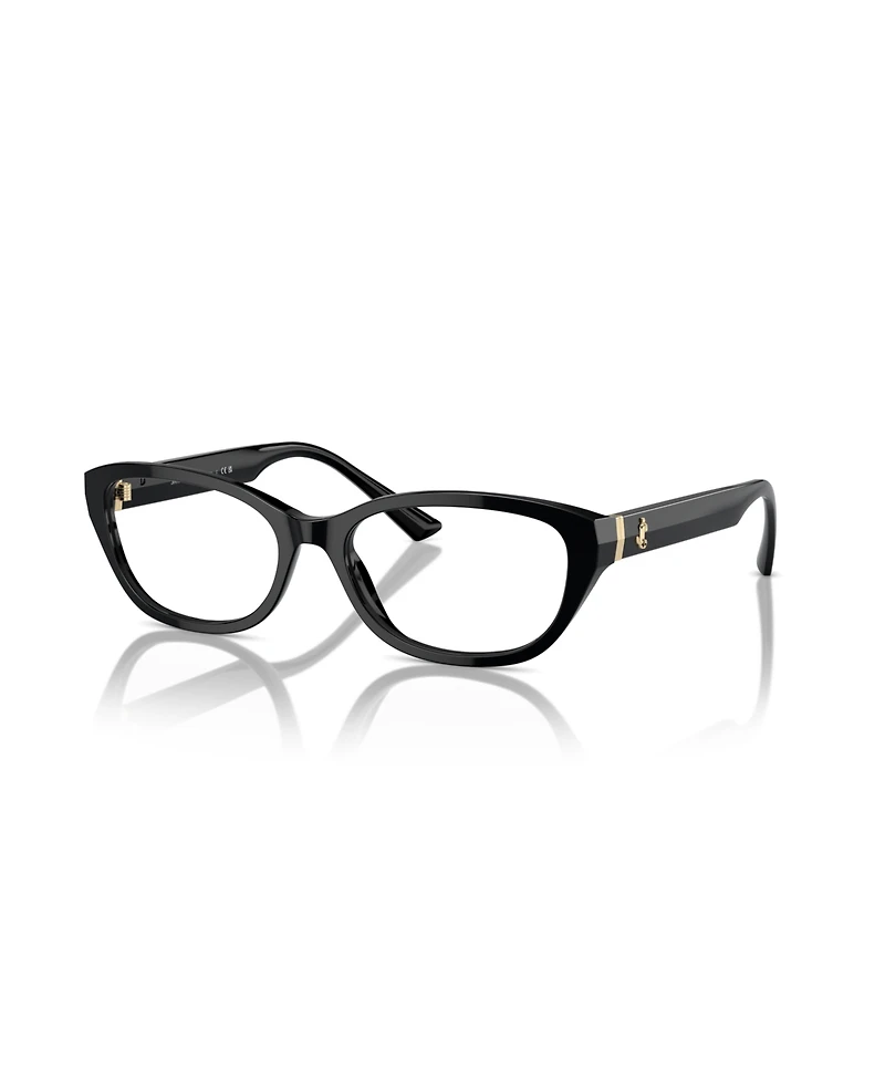 Jimmy Choo Women's Oval Eyeglasses, JC3015
