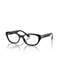 Jimmy Choo Women's Oval Eyeglasses, JC3015