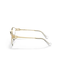 Miu Miu Women's Irregular Eyeglasses, Mu 53UV