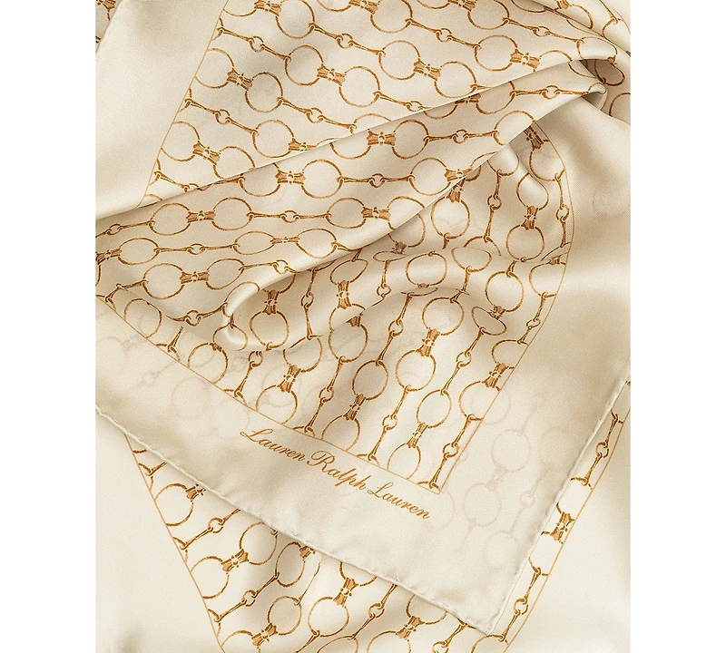 Lauren Ralph Status Silk Square Scarf