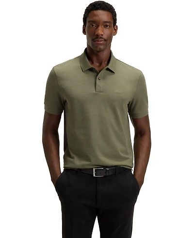 Boss by Hugo Boss Men's Cotton Pique Pallas Polo Shirt