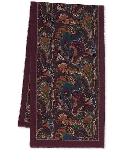 Lauren Ralph Lauren Oversized Paisley Oblong Scarf