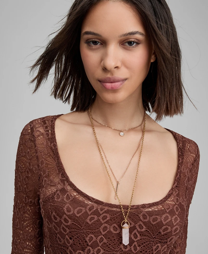 And Now This Women's Lace Scoop-Neck Maxi Dress, Macy's Exclusive