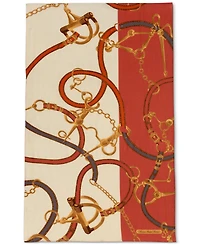 Lauren Ralph Lauren Belting-Print Wrap Scarf