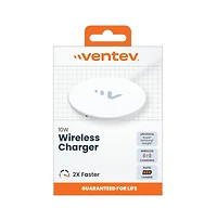 Ventev 10 Ultrafast Wireless Charging Pad-White