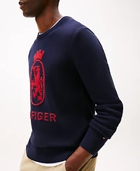 Tommy Hilfiger Men's Gifting Crest Crewneck Sweater