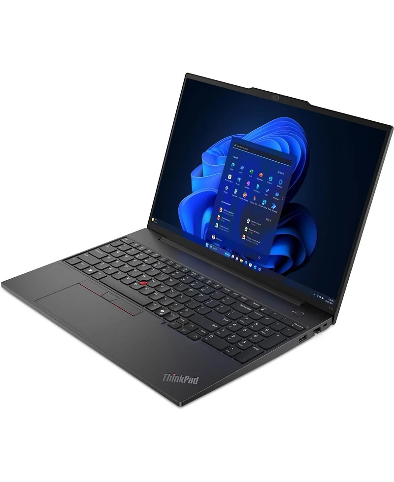Lenovo ThinkPad E16 Gen 2 Laptop 16.0" Ips Fhd Display (Intel Core Ultra 7 155U, 32GB DDR5, 512GB Ssd, Intel Graphics,Fp, TB4, WiFi 6, Win 11 Home)