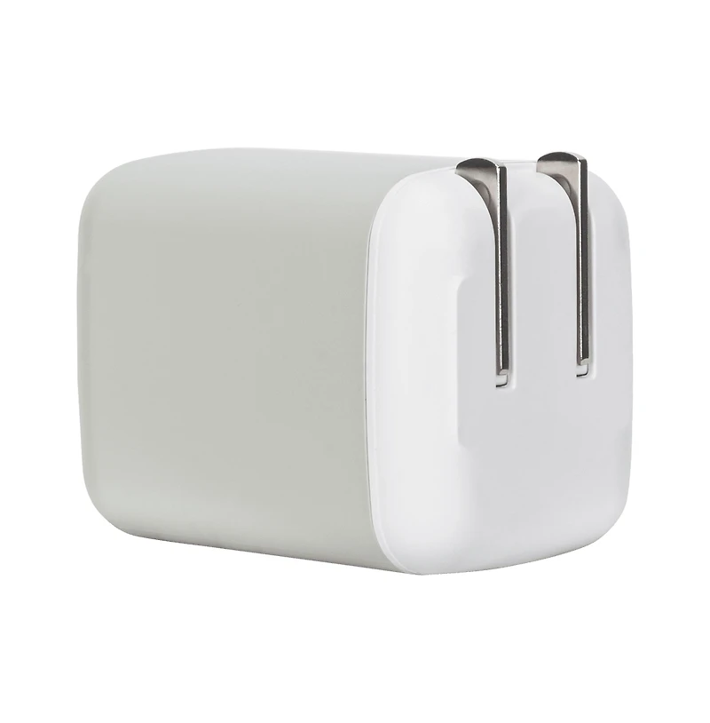 Ventev 65W Ultrafast Usb C Universal Dual GaN Mini Wall Charger-White