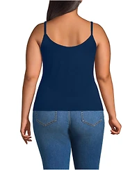 Lands' End Women's Plus Cooling V-neck Camisole