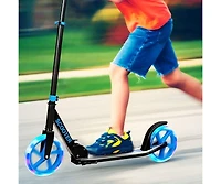 Hitway Lightweight Kids Kick Scooter with Led Wheels and Adjustable Handlebar