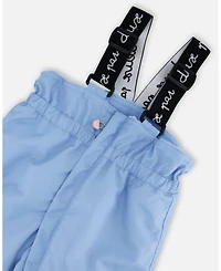 Deux par Baby Girl Two-Piece Play Snowsuit Light Blue - Baby|Toddler