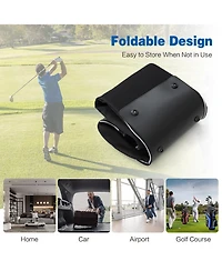 Mecale Soft-Sided Golf Travel Bag with Wheels
