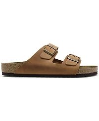 Birkenstock Men's Arizona Leather Two-Strap Sandals from Finish Line